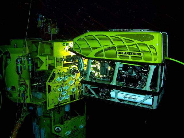 ROV (remotely operated vehicle)